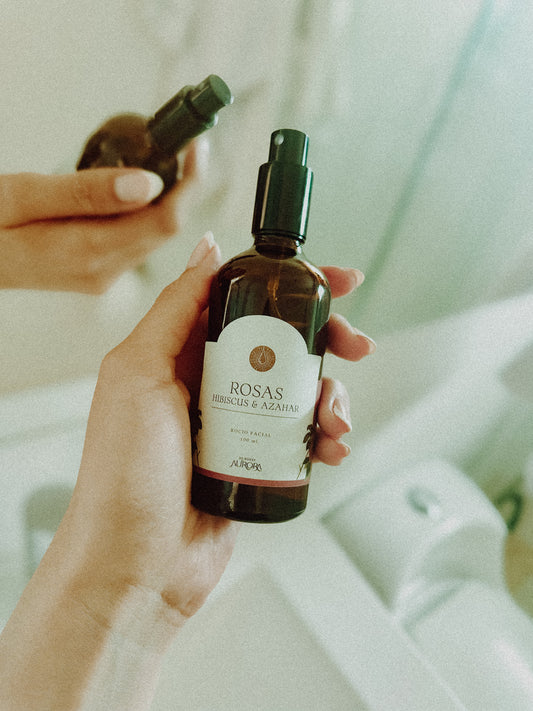 TÓNICO FACIAL: bruma de rosas y azahar